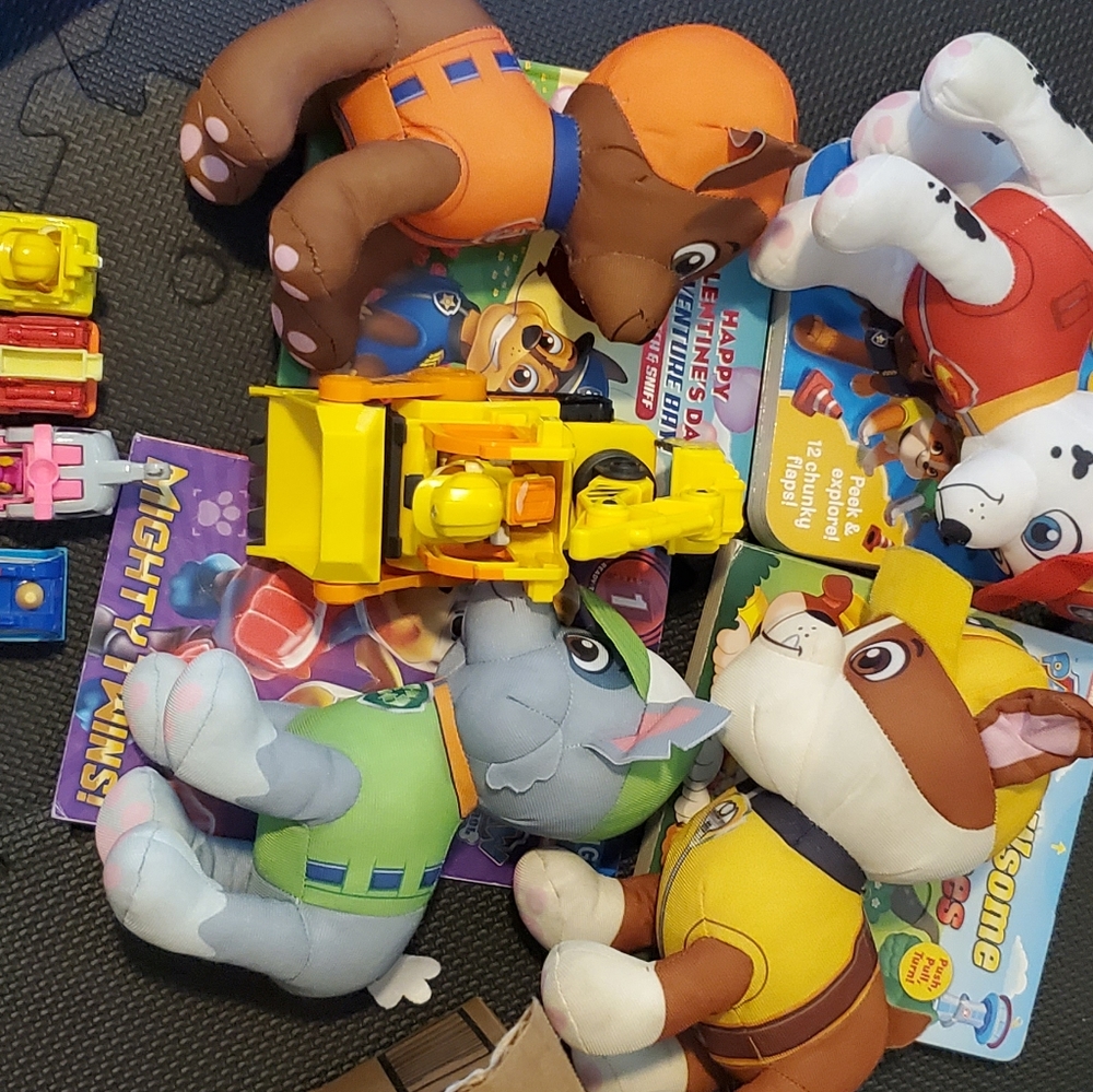 Paw Patrol Red and Yellow Stuffed Animals